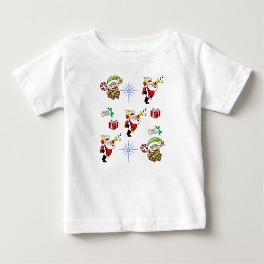 ベビーロンパース ベビーTシャツ (正面)