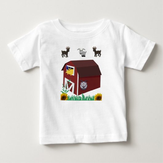 ベビーロンパース ベビーTシャツ (正面)