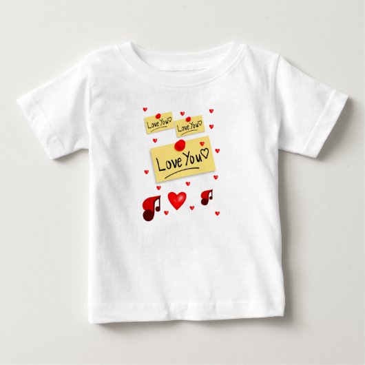 ベビーロンパース ベビーTシャツ (正面)