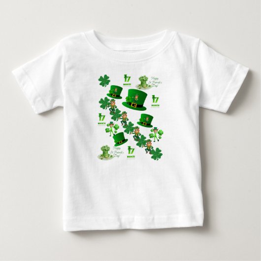 ベビーロンパース ベビーTシャツ (正面)