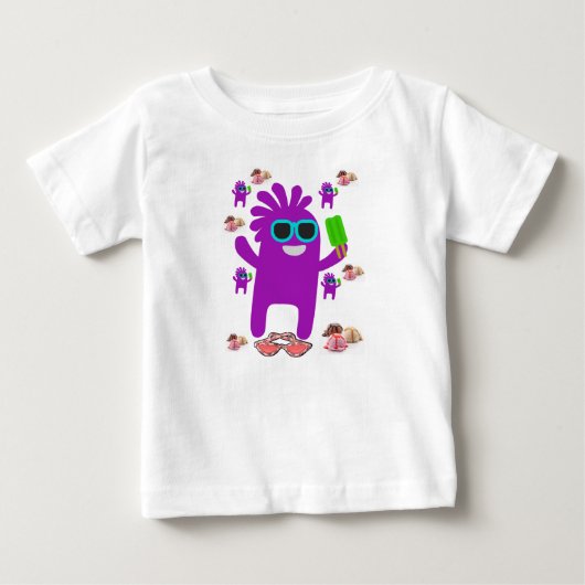 ベビーロンパース ベビーTシャツ (正面)