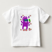 ベビーロンパース ベビーTシャツ (裏面)