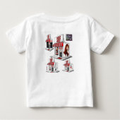 ベビーロンパース ベビーTシャツ (裏面)
