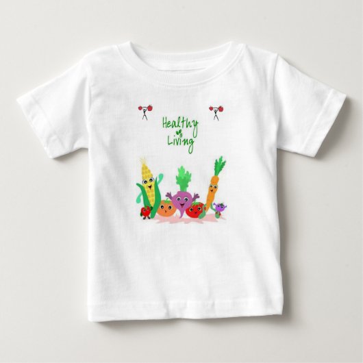 ベビーロンパース ベビーTシャツ (正面)