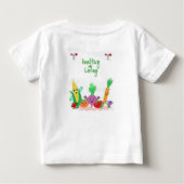 ベビーロンパース ベビーTシャツ (裏面)