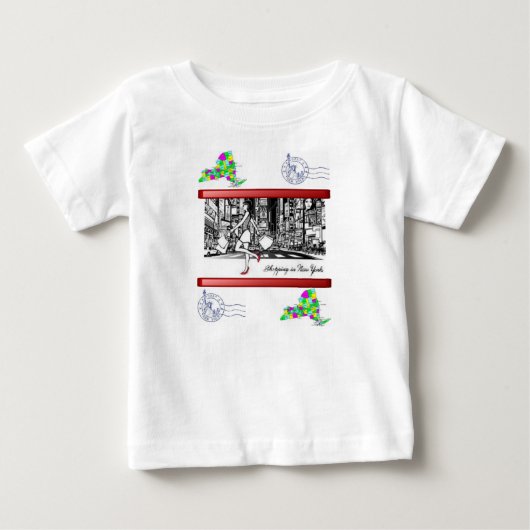 ベビーロンパース ベビーTシャツ (正面)