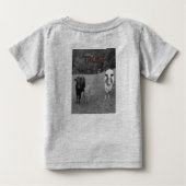 ベビーロンパース ベビーTシャツ (裏面)