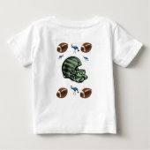 ベビーロンパース ベビーTシャツ (裏面)