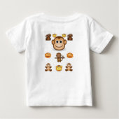 ベビーロンパース ベビーTシャツ (裏面)