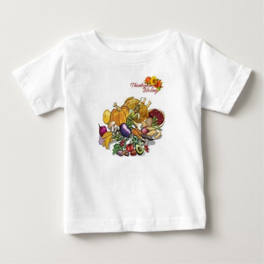ベビーロンパース ベビーTシャツ (正面)