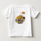ベビーロンパース ベビーTシャツ (裏面)