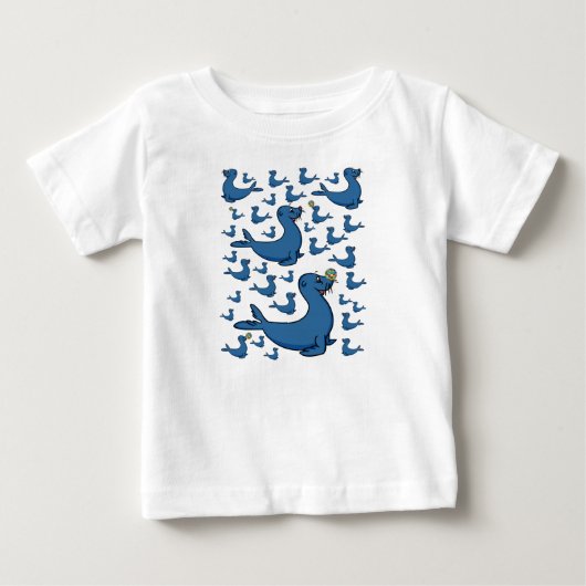 ベビーロンパース ベビーTシャツ (正面)