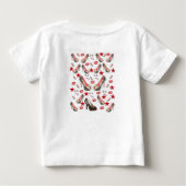 ベビーロンパース ベビーTシャツ (裏面)