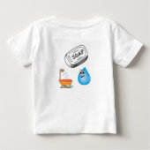 ベビーロンパース ベビーTシャツ (裏面)