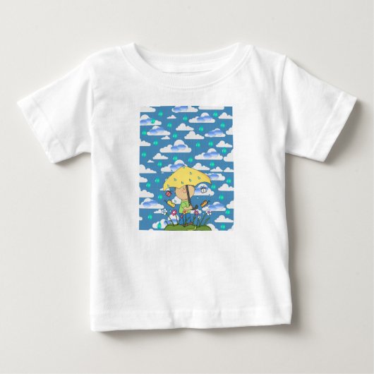 ベビーロンパース ベビーTシャツ (正面)