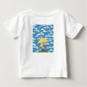 ベビーロンパース ベビーTシャツ (裏面)