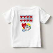 ベビーロンパース ベビーTシャツ (裏面)