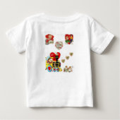 ベビーロンパース ベビーTシャツ (裏面)