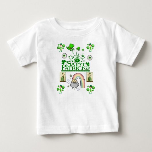 ベビーロンパース ベビーTシャツ (正面)