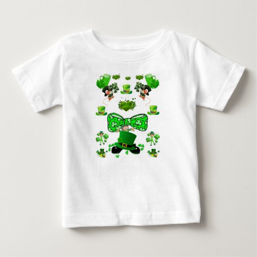 ベビーロンパース ベビーTシャツ (正面)