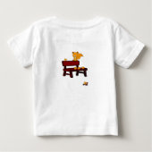 ベビーロンパース ベビーTシャツ (裏面)