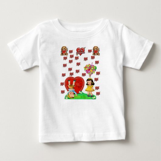 ベビーロンパース ベビーTシャツ (正面)