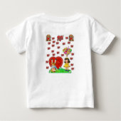 ベビーロンパース ベビーTシャツ (裏面)