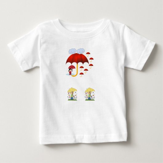 ベビーロンパース ベビーTシャツ (正面)