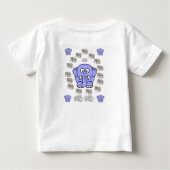 ベビーロンパース ベビーTシャツ (裏面)