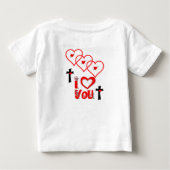 ベビーロンパース ベビーTシャツ (裏面)