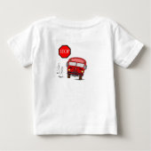 ベビーロンパース ベビーTシャツ (裏面)