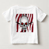 ベビーロンパース ベビーTシャツ (裏面)