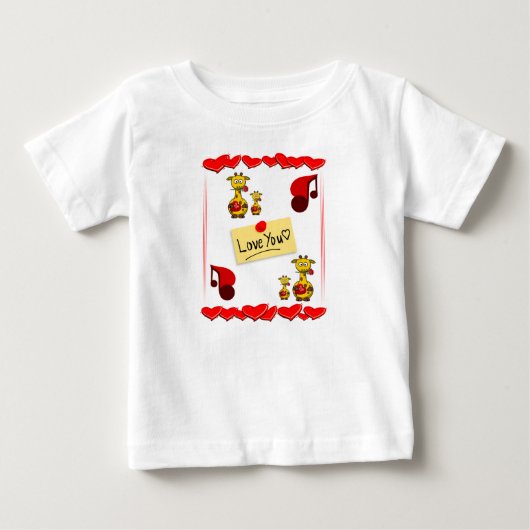 ベビーロンパース ベビーTシャツ (正面)