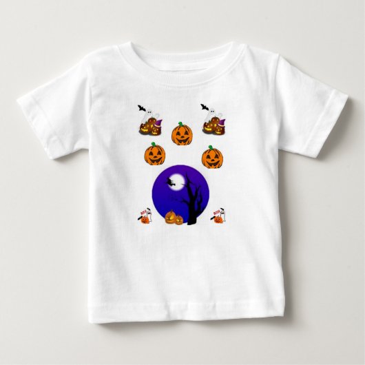 ベビーロンパース ベビーTシャツ (正面)
