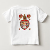 ベビーロンパース ベビーTシャツ (裏面)