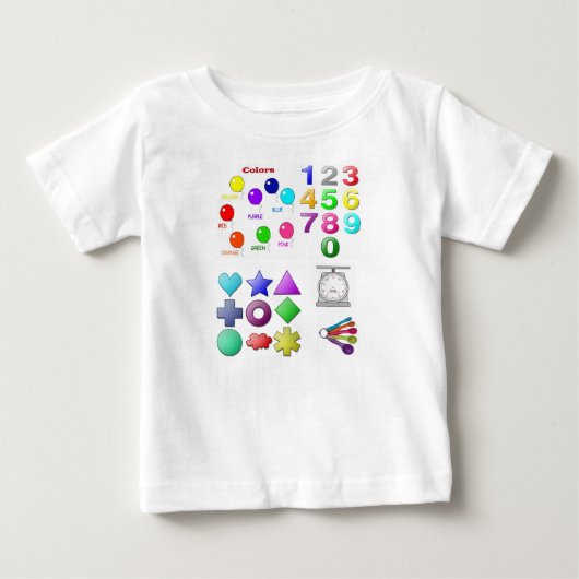 ベビーロンパース ベビーTシャツ (正面)