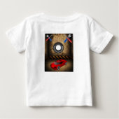 ベビーロンパース ベビーTシャツ (裏面)