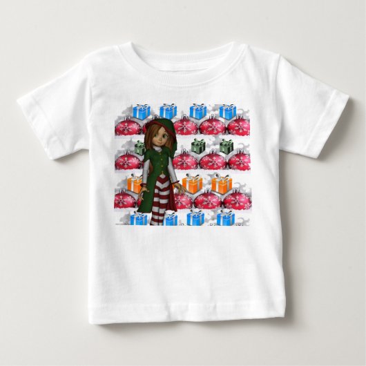 ベビーロンパース ベビーTシャツ (正面)