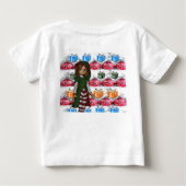 ベビーロンパース ベビーTシャツ (裏面)