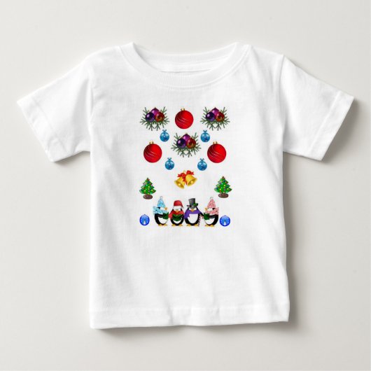 ベビーロンパース ベビーTシャツ (正面)