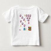 ベビーロンパース ベビーTシャツ (裏面)