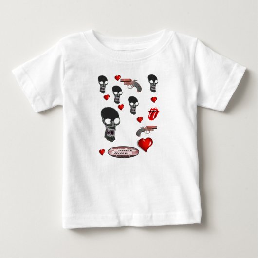 ベビーロンパース ベビーTシャツ (正面)