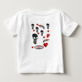 ベビーロンパース ベビーTシャツ (裏面)