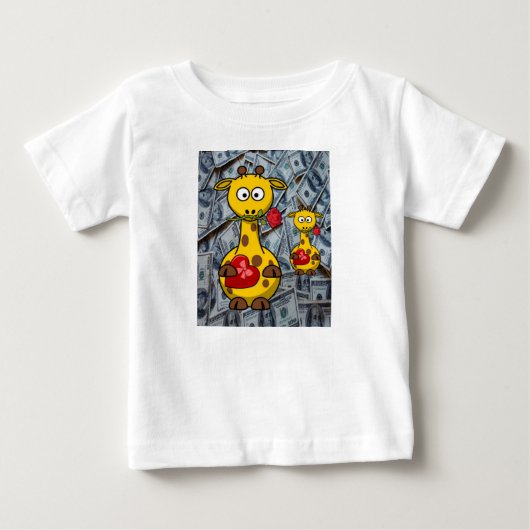 ベビーロンパース ベビーTシャツ (正面)