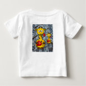 ベビーロンパース ベビーTシャツ (裏面)