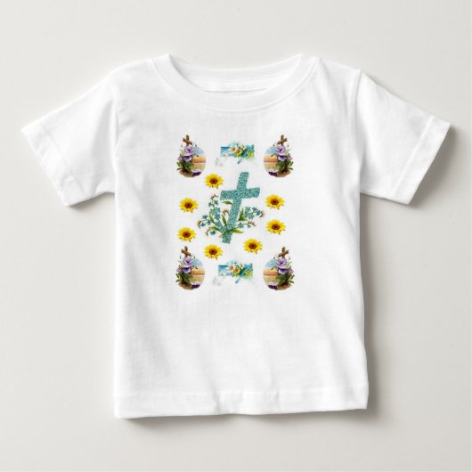 ベビーロンパース ベビーTシャツ (正面)