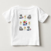 ベビーロンパース ベビーTシャツ (裏面)