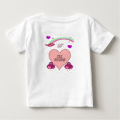 ベビーロンパース ベビーTシャツ (裏面)