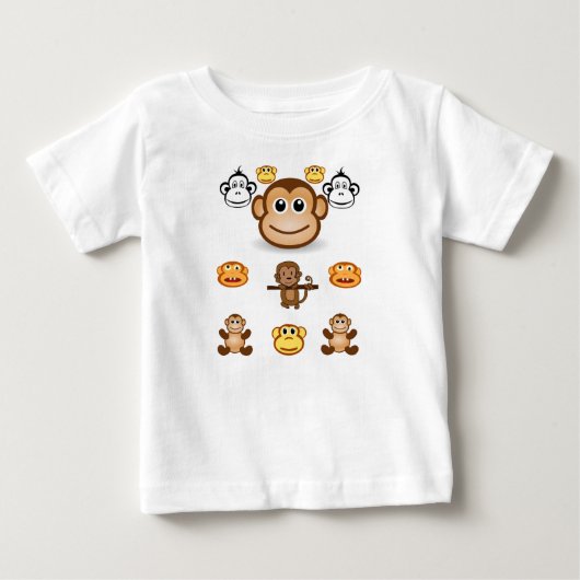 ベビーロンパース ベビーTシャツ (正面)