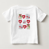 ベビーロンパース ベビーTシャツ (裏面)